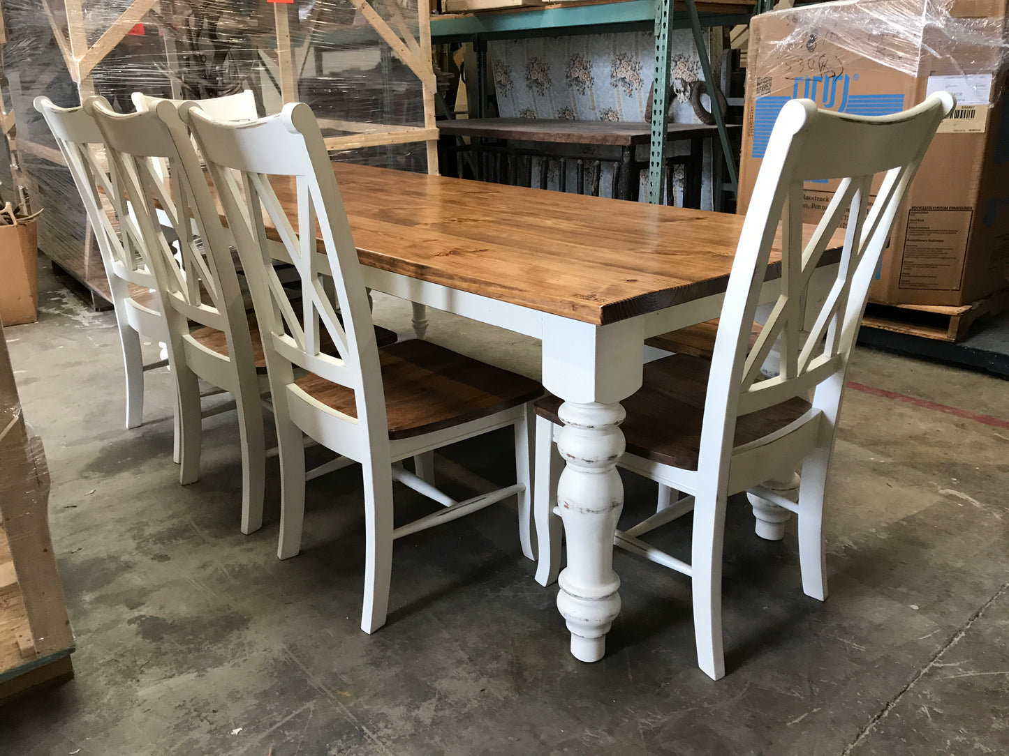 Double X-Back Chair